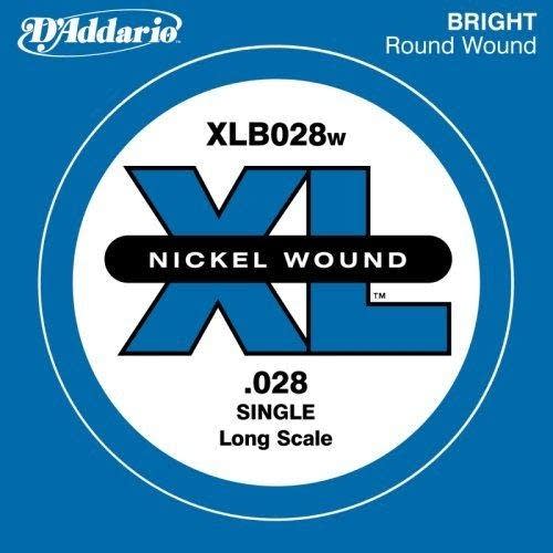 BAS GİTAR TEK TEL, (DO), XL NICKEL WOUND, 0.028 GA - XLB028W