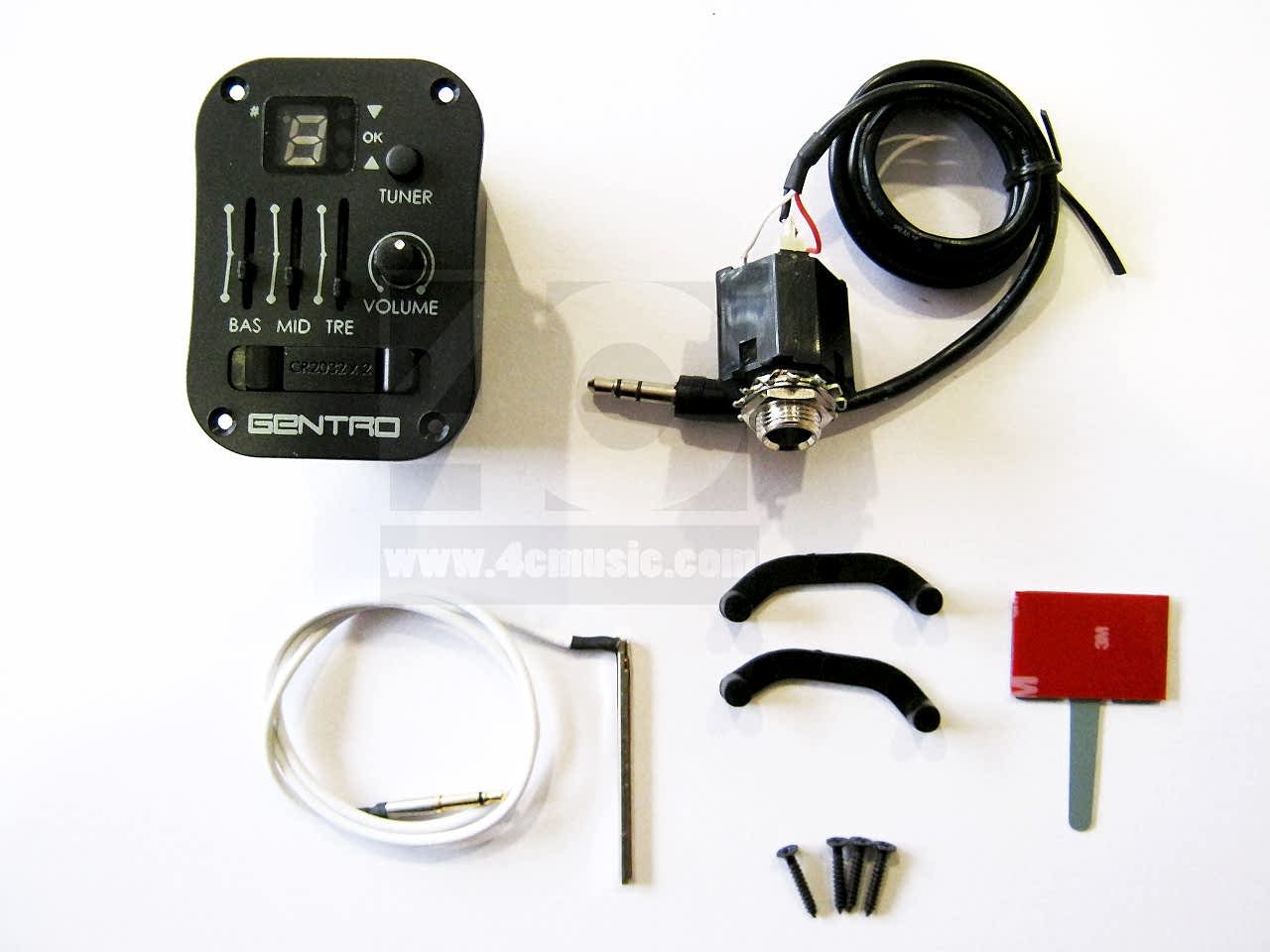 3 BAND EQUALİZER+TUNER+SAZ İÇİN EŞİKALTI :GENTRO K - S3T