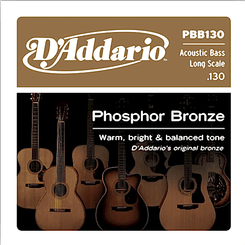 AKUSTİK BAS GİTAR TEK TELİ, PHOSPHOR BRONZE, LONG - PBB130