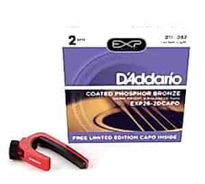 (2 SET) AKUSTİK GİTAR TEL SETİ, 11-52, COATED PHOS - EXP26-2DCAPO