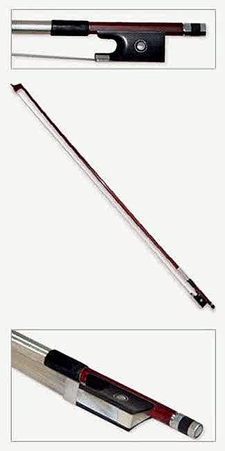 (3/4) KEMAN YAYI, SEKİZGEN KESİT, GÜMÜŞ TEL SARIM - VBW20034